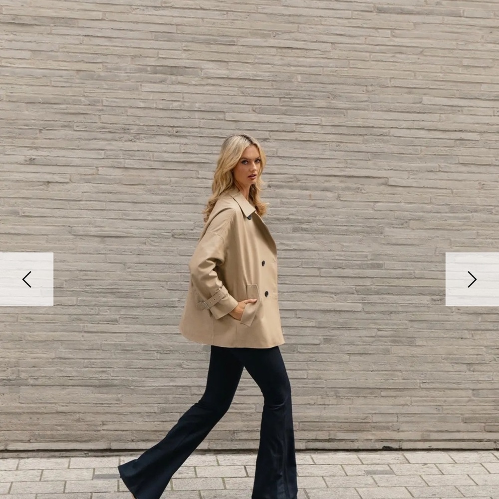 Chic Beige Trench Coat